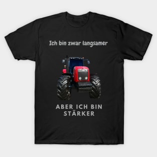 Tractor Farmer Stronger T-Shirt